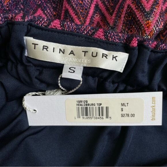 Trina Turk Healdsburg Top in Multi - S - Picture 8 of 9